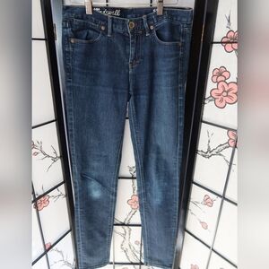 Madewell Women's Blue Skinny Jeans Size 27x32